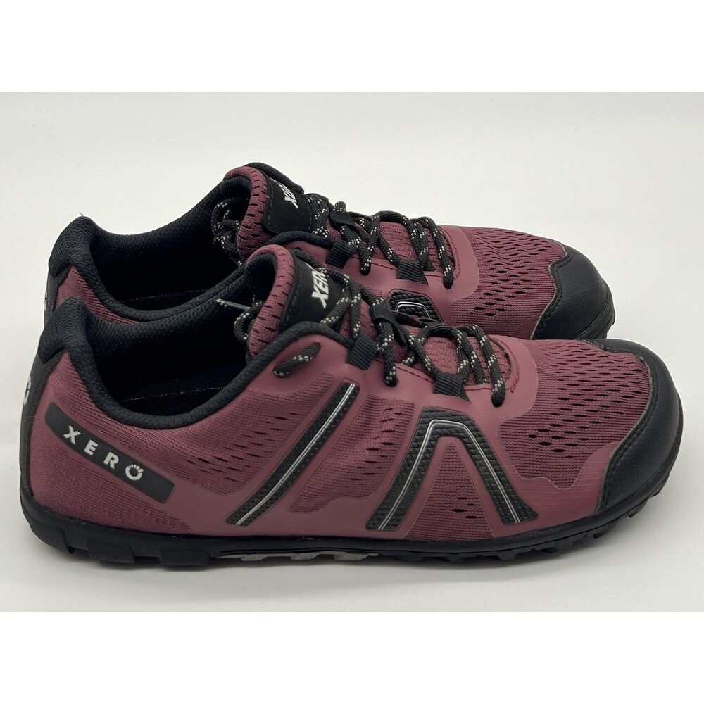 Xero Shoes Mesa Trail Running Sneakers Women's Plum Lace Up Waterproof Size 9